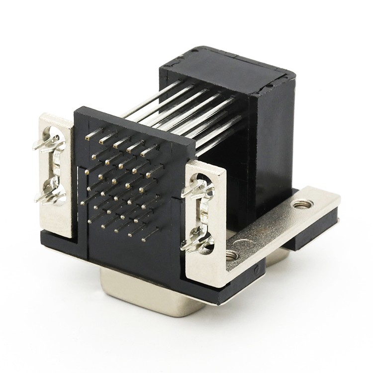 Dual D-Sub Connector DR 15P Male To DR 15P Female Connector