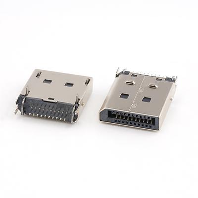 Through Hole DisplayPort DP 20P Male Connector for 1.2MM PCB