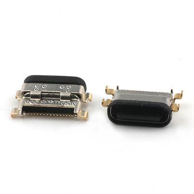 Mid Mount 1.13MM IP68 Waterproof USB C Type 16P Female Connector