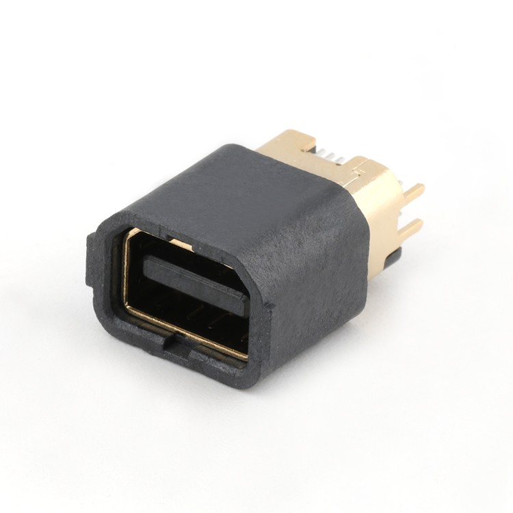 Gold Plated Mini DP Connector Splint 1.6MM Mini DP 20P Female Connector