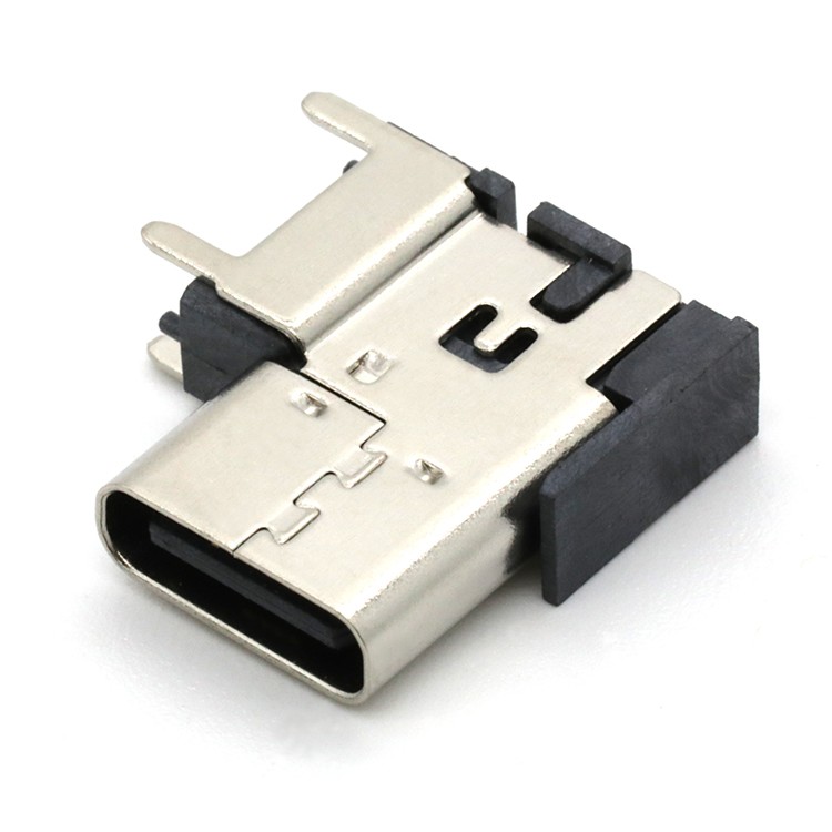 USB 3.1 Type C Upright Connector 16P Female CH=6.7mm