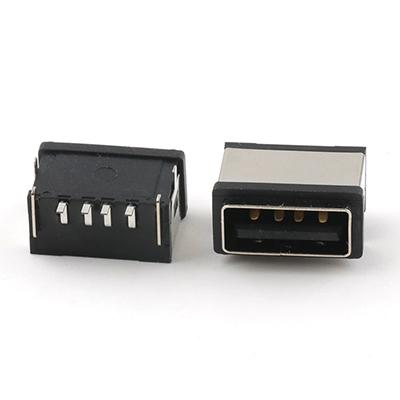 thumbnail interactive-video image 1 of 5 Pin Vertical Micro USB 2.0 B Female Connector - SMT, On PCB, Molex Compatible (TNE 8249) 1 of 2