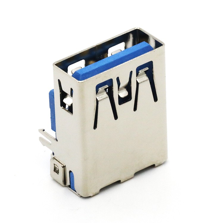 USB 3.0 A Female Socket Connector R/A