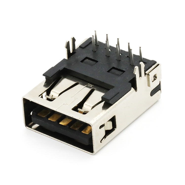 USB 3.0 A Female Receptacle Connector Right Angle