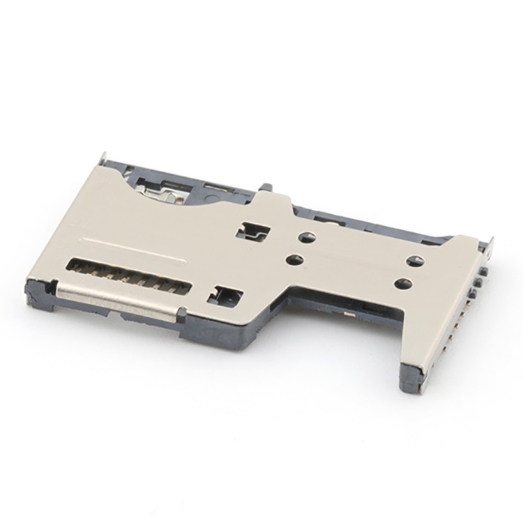 3 IN 1 SIM Card 2.50H 20Pin SMT Type SIM Card Connector