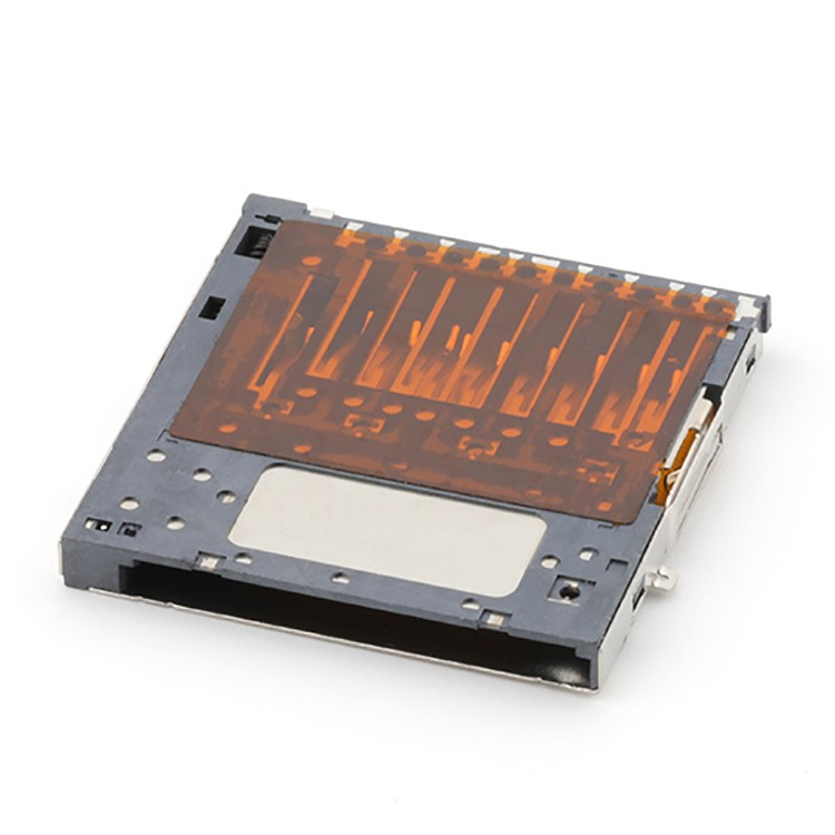 Push-Push Type SD Card Connector 11Pin 3.25H SMT SD Memory Card Connector