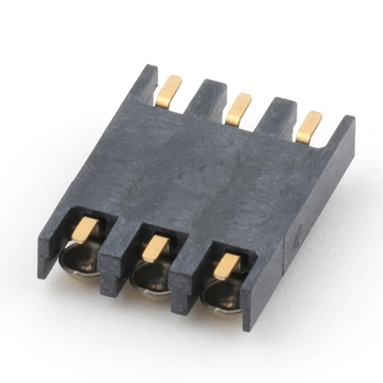 SIM Card Connector Gold Flash 1.8H 6Pin Sim Card Holder Socket Connector