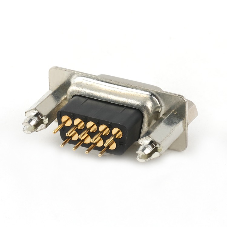 Vertical Dip Type DB 9P D-SUB Female Socket Connector