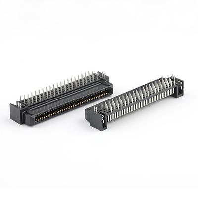 90Degree 1.27MM 80Pin SCSI Male Connector TX25 Replacement OF TX25-80P-LT-H1E