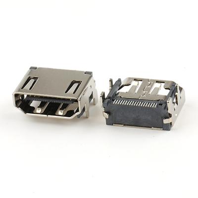 HD-MI 2.1 Version SDM Type A Female Connector with Pin Length 1.2MM