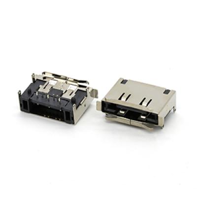 ESATA 7P Female Connector Bottom Mount