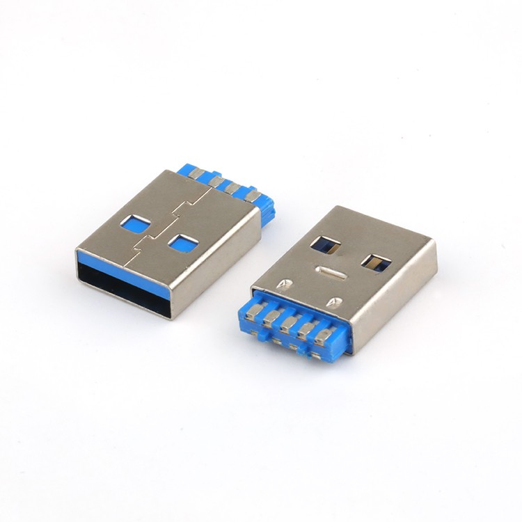 USB Charger Connector 9P USB 3.0 A Male Solder Connector