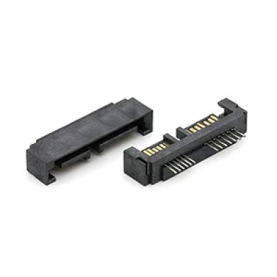 6+7P SATA Male Connector Soldering