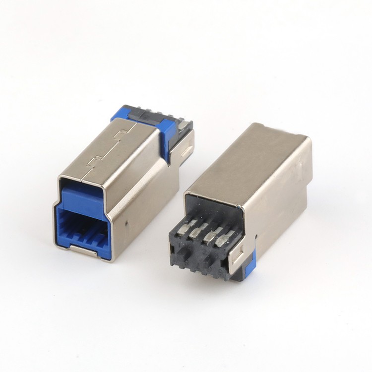 USB 3.0 B Type Male Connector Short Body 9P USB 3.0 B Plug Connector