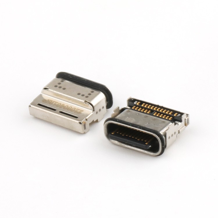 IPX8 Waterproof USB C Connector CH1.50 USB Type C 24Pin Female Connector