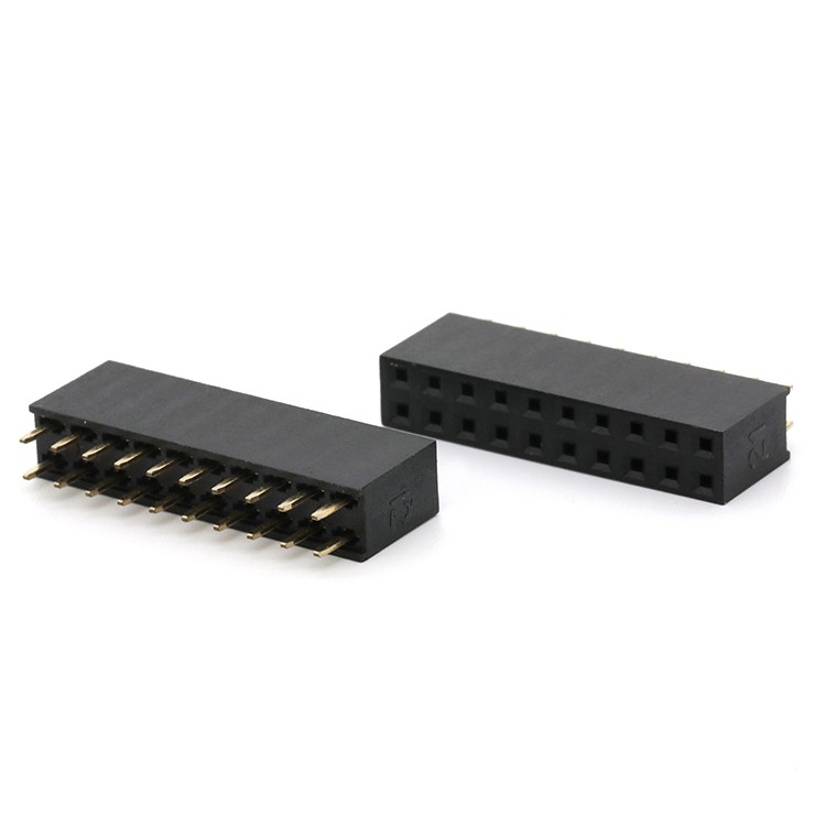 Pin Header 2.54mm Pitch H6.5 Dual Row 2x10P Female Header Connector