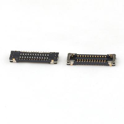 Gold 0.35mm Pitch MH0.80 10-60P Socket Board To Board Connector