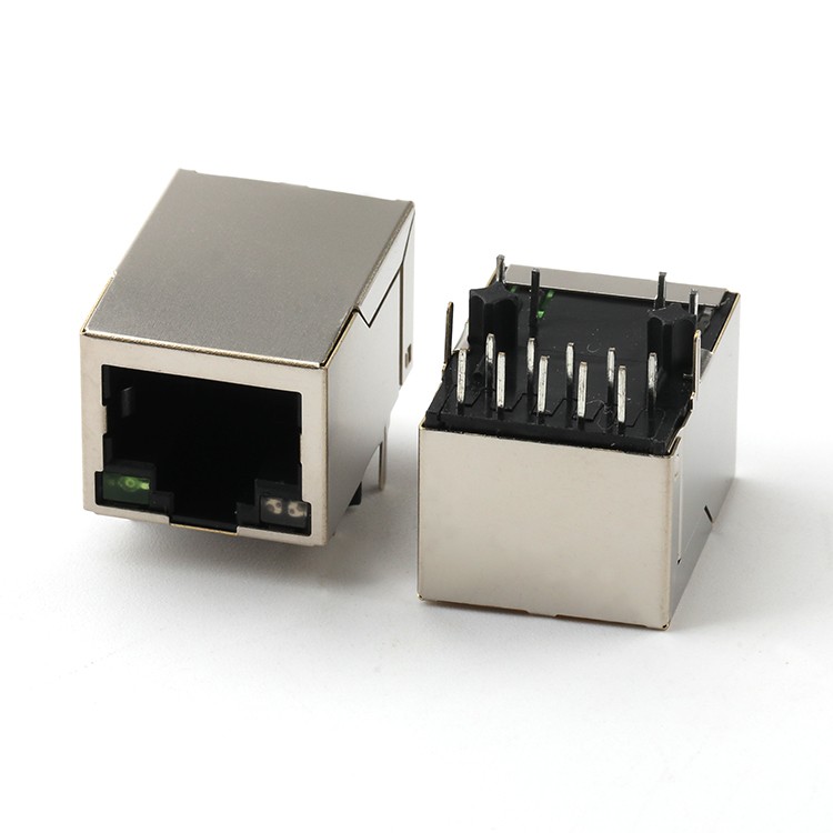 Lan Ethernet RJ45 Female Connector B3.05 1000Mbps Modular Jack Dip RJ45 Socket Pcb Connector