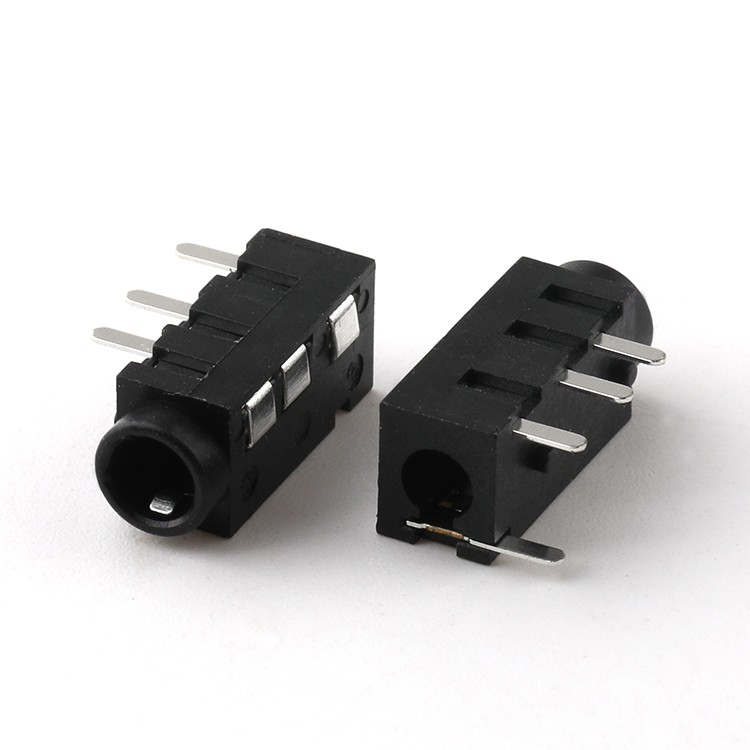 5.00mm Phone Audio Jack Socket 4Pin Headphone Jack Plug Connector with Pin