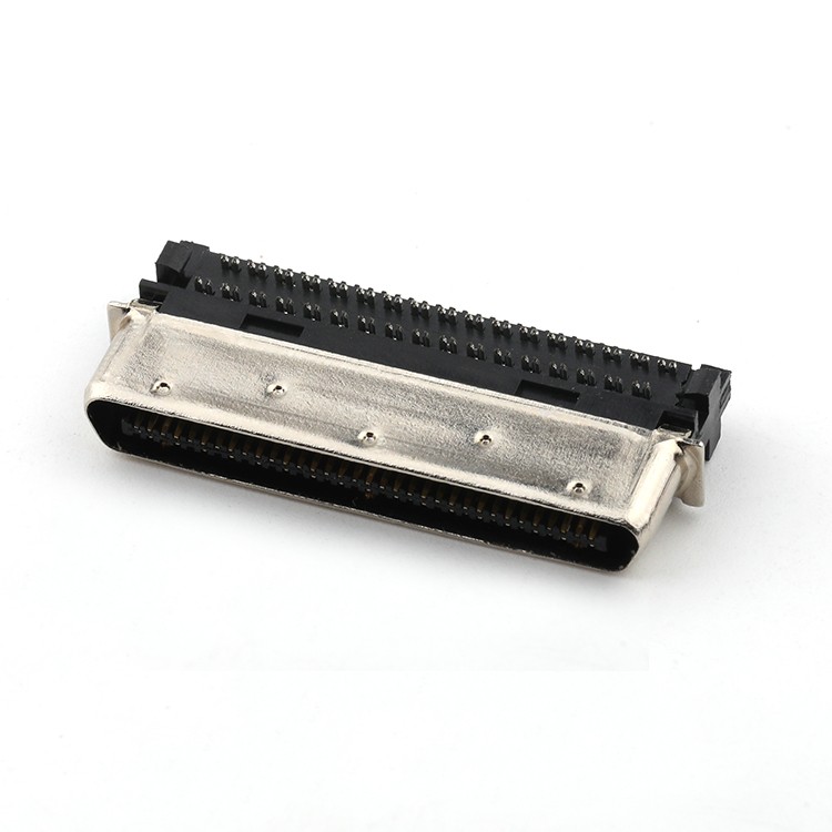 0.8mm Pitch IDC Connector 68Pin IDC Header Female Socket Connector