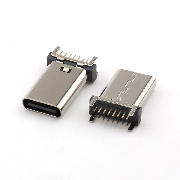 Vertical Dip 16Pin USB C Female Connector H=15mm USB Type C Female Connector