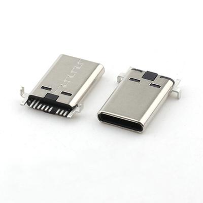 Single Row 9P USB C Male Connector H=1.35MM L=12.1MM Type C USB Male Connector