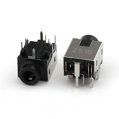 3.5mm Audio Jack Connector CH4.1mm 4Pole DC Jack Adapter Connector