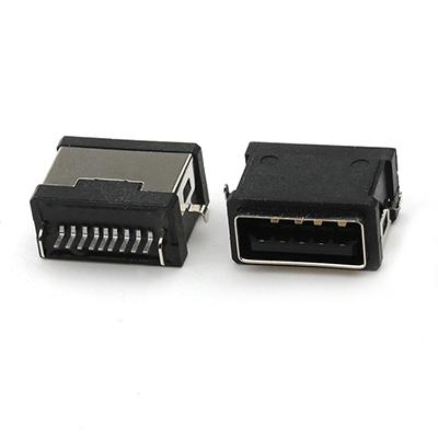 Mid Mount Type A USB 9Pin Female Connector IPX7 Waterproof USB 3.0 Female PCB Connector