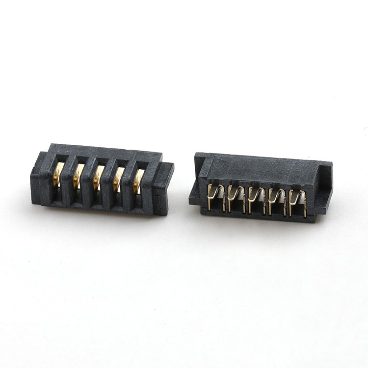 2.5MM Battery Connector Female 7A Current 5Pin Gold Plated Battery Holder Connector