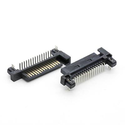 Serial ATA SATA 15P Male Connector Right Angle