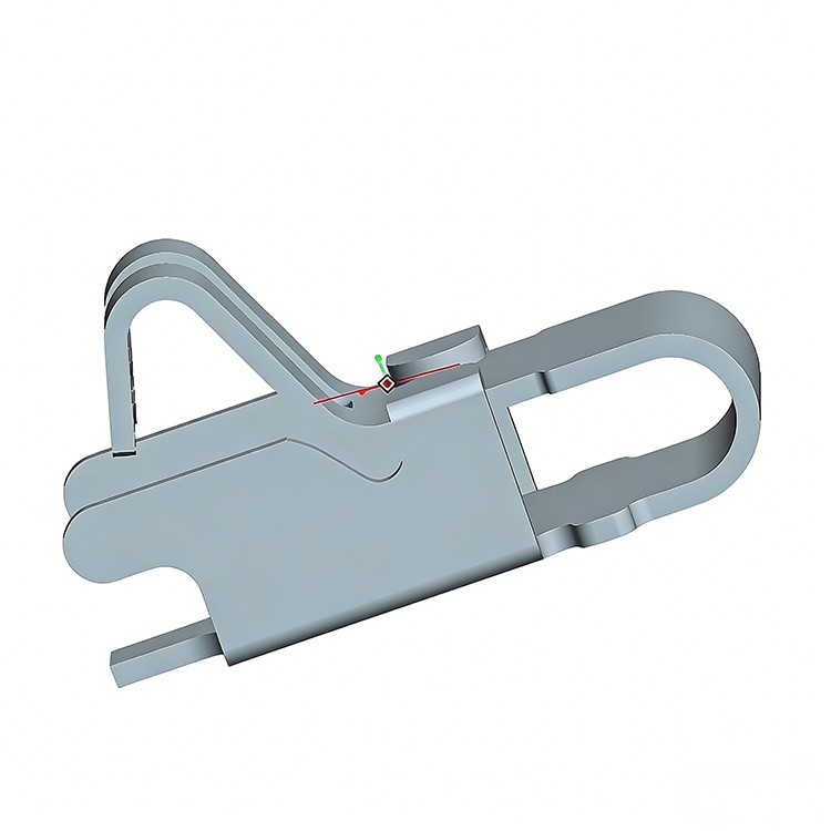 Spring Contact RF Ground Connector 1.80*1.00*1.00H Type C Antenna Shrapnel Connector