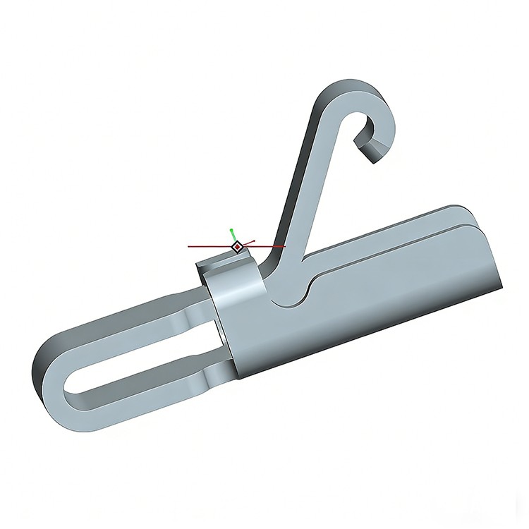 Antenna Contact Spring Grounding 2.80*1.00*1.10H C Type Antenna Shrapnel Connector