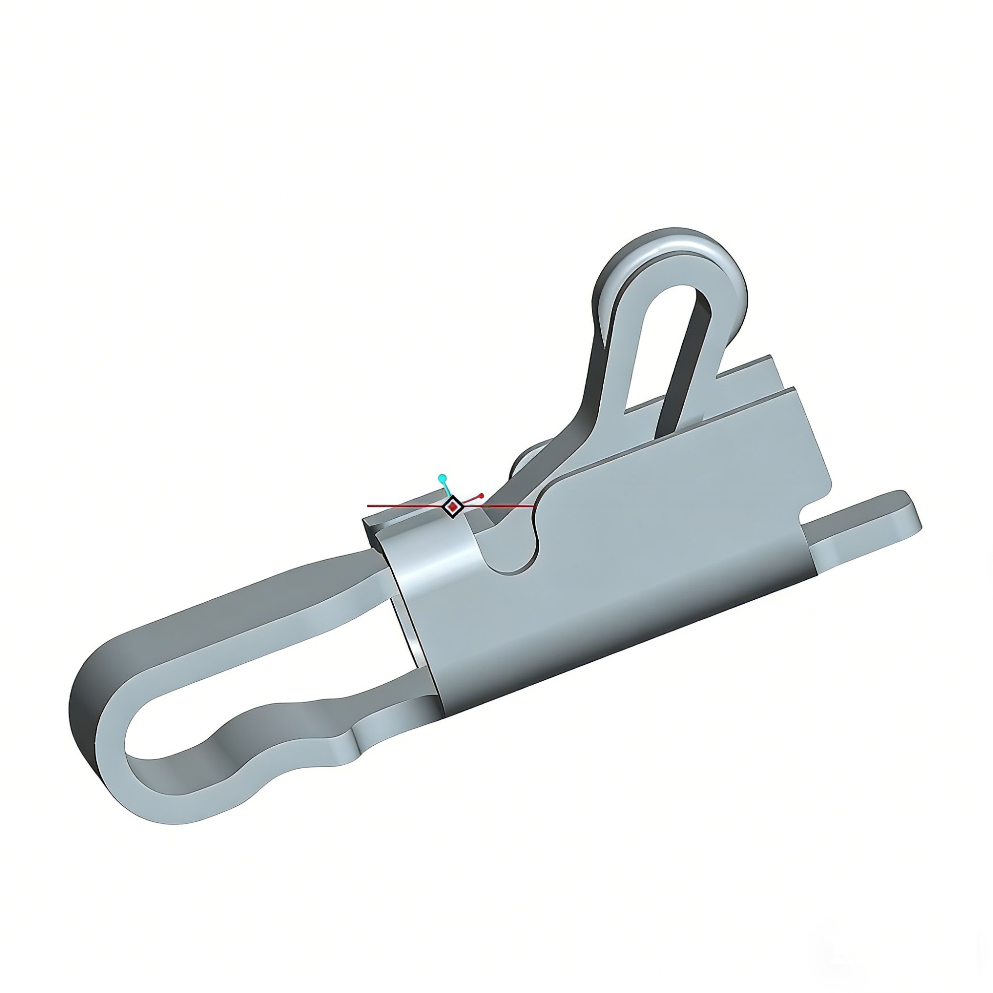 Shrapnel Antenna Connector 2.9 *1.0 *1.25H Shrapnel Antenna Spring Battery Terminals