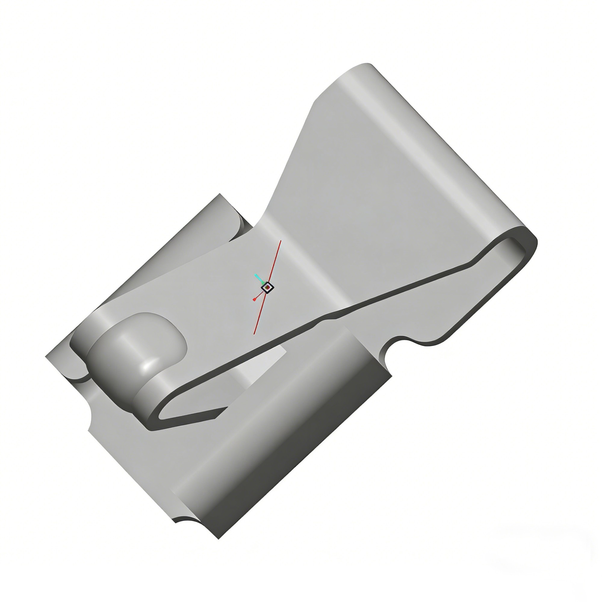 Gold Plating Spring Antenna Contact 2.30 *1.20 *1.40H Antenna Shrapnel Coonnector