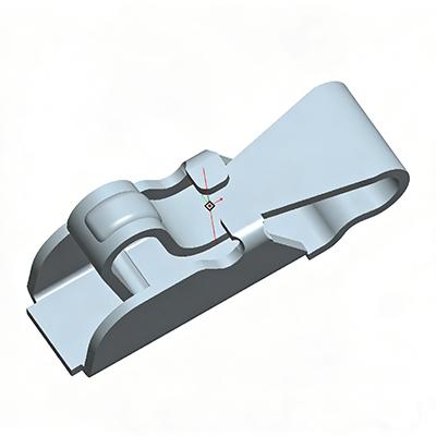 Gold Plating Antenna Shrapnel Connector 3.20 *1.00 *1.50H RF Coaxial Antenna Shrapnel Connector