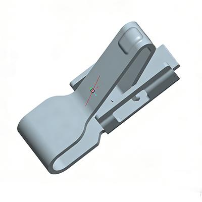 Antenna Spring Connector 3.15*1.10 *1.55H RF Coaxial Antenna Shrapnel Connector