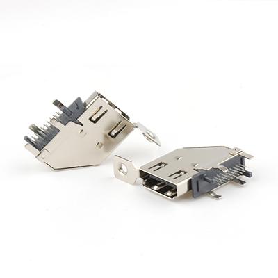 Upright HD Type A Female Connector 1.4 Version Height21.72MM with Screw