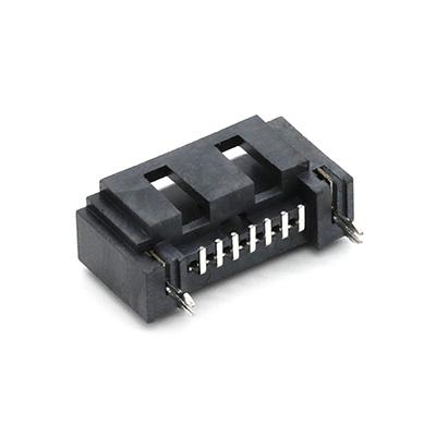 SATA 7P Type-A Male Connector Vertical SMT SATA Male Plug Connector