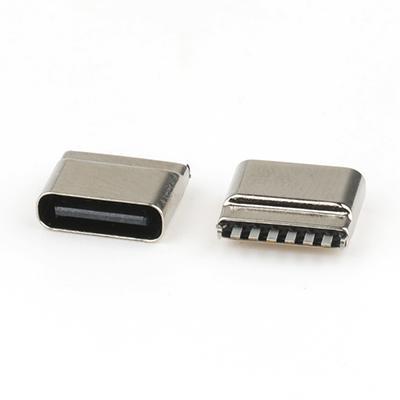 IPX7 Waterproof 6Pin Female USB Type C Connector USB C Connector