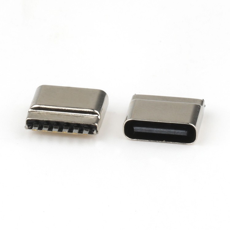IPX7 Waterproof 6Pin Female USB Type C Connector USB C Connector