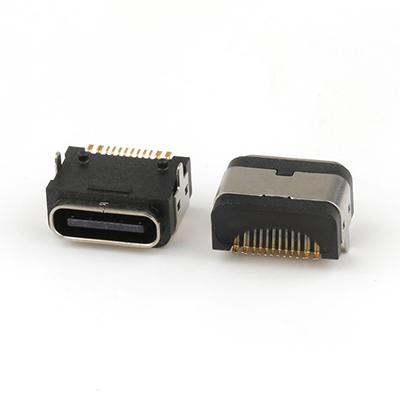 IP67 Waterproof Female USB Type C Cable Connector,L7.85MM 16P USB-C Female Connector