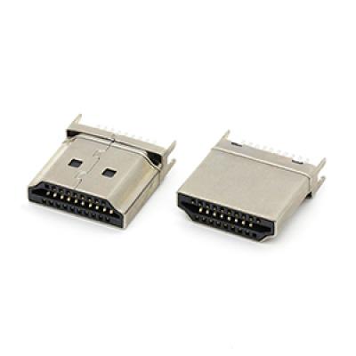 Splint 1.6mm 19P HDMI A Male Plug Connector 