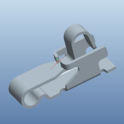 Stainless Steel PCB Terminal Shielding Spring Clamp B Type Battery Holder Shrapnel Connector