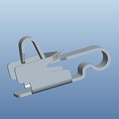 RF Antenna Spring Contact A-Type Battery Holder Shrapnel Connector