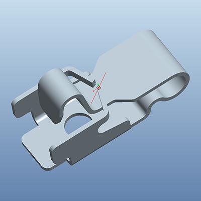 Spring Grounding Contact Stainless Steel Antenna Shrapnel Connector B-Type Antenna Clip