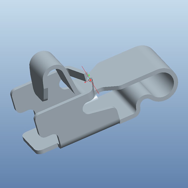 Spring Grounding Contact Stainless Steel Antenna Shrapnel Connector B-Type Antenna Clip