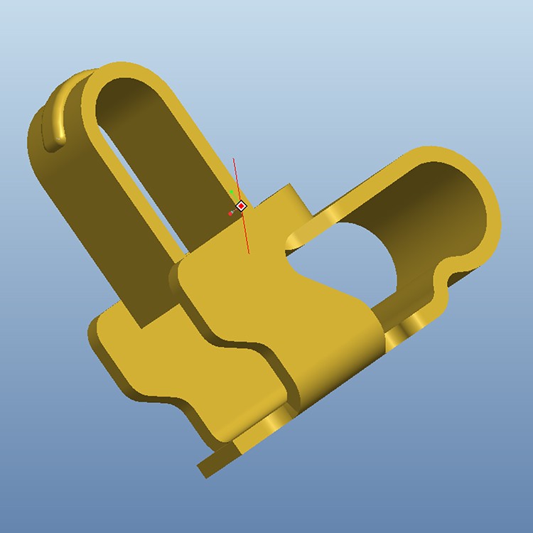 Gold Plated SMT RF Antenna Spring Contact Antenna Shrapnel Connector
