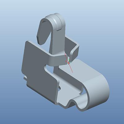 Grounding Finger Contact PCB Terminal Contact RF Coaxial Antenna Spring Connector