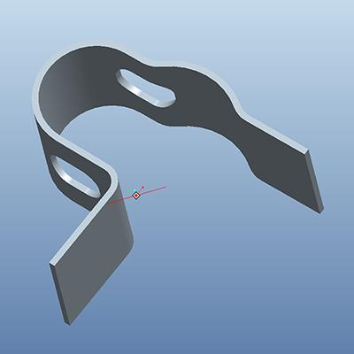 SMT Spring Contact U-Shape Retaining Spring Clip Shield Fingers Spring Contacts