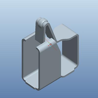 Electronic Locking Spring Clip Bending Spring Contact Battery Antenna Spring Connector